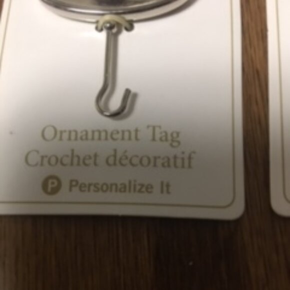 Hallmark Keepsake Dad & Mom Ornament Hangers (Set) NEW - Picture 2 of 5